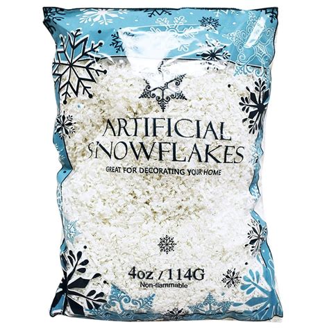 bag of fake snow flakes|artificial snow for front yard.